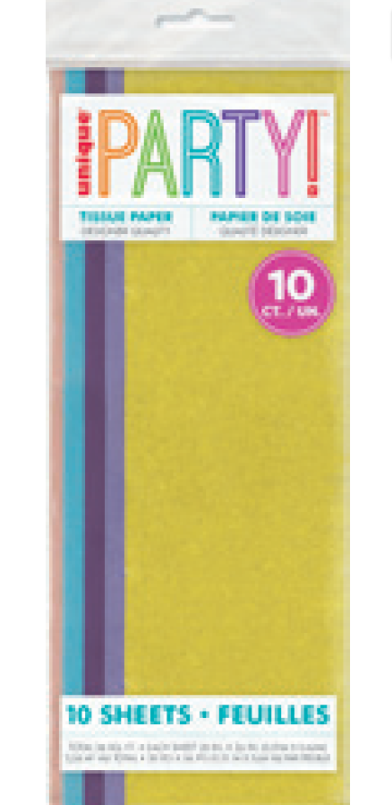 PAPEL SEDA SURTIDO PASTEL 10UD