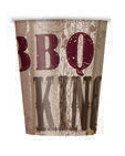 8 VASOS  BARBACOA
