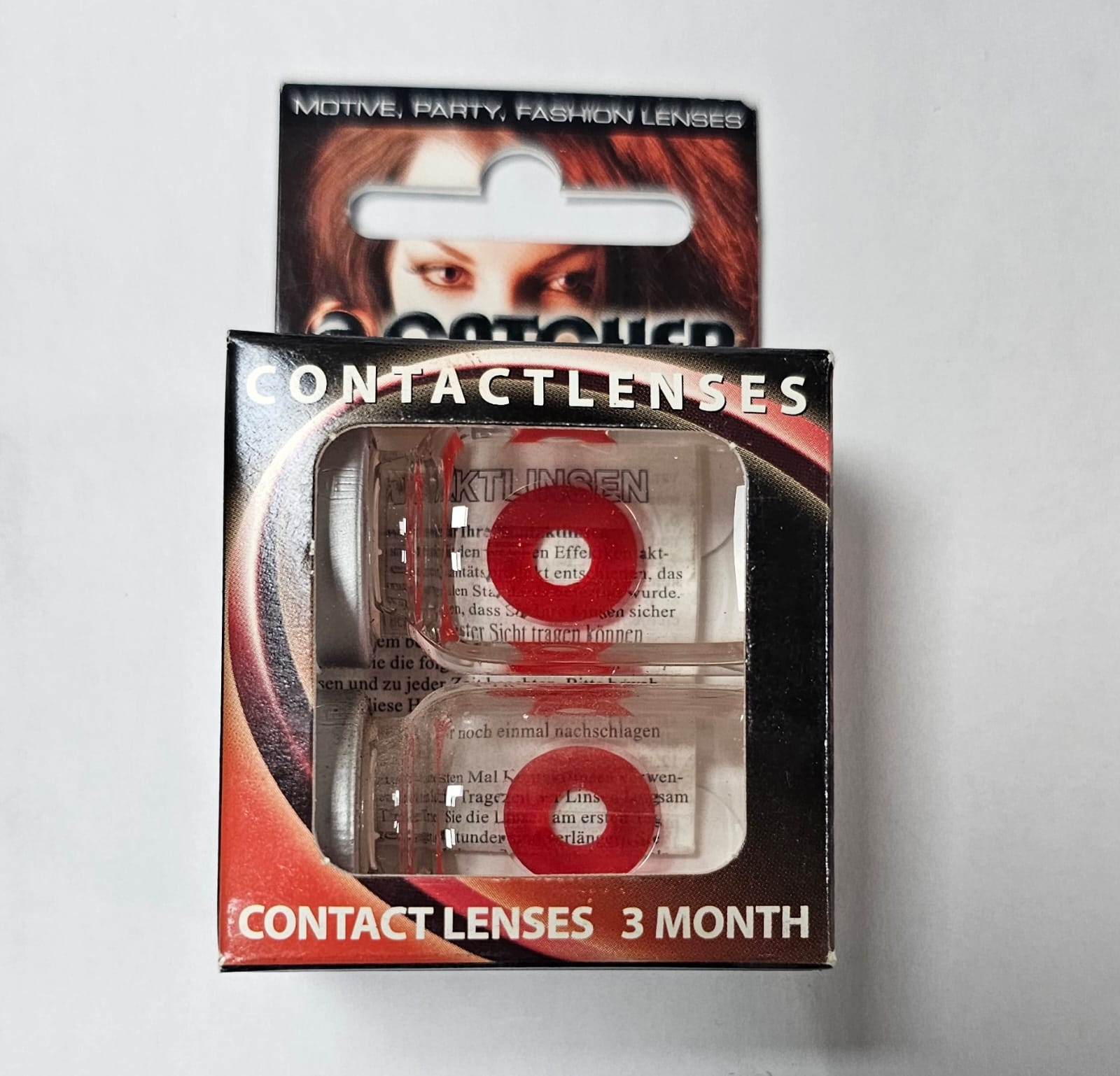 LENTILLAS FELINAS ROJAS