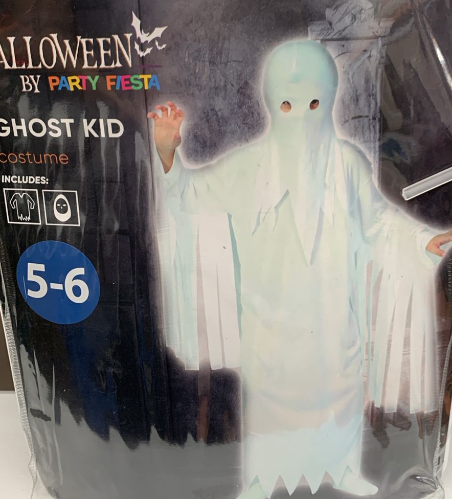 DISFRAZ FANTASMA (5-6 AÑOS)