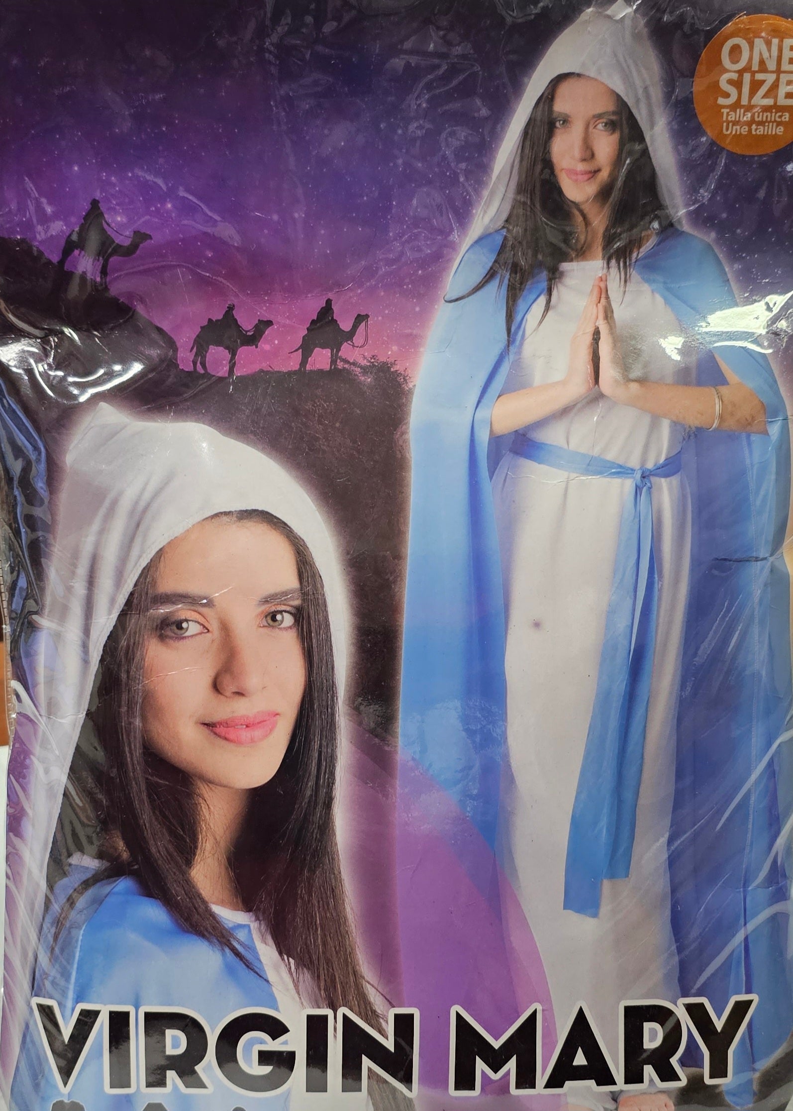 DISFRAZ VIRGEN MARIA M-L