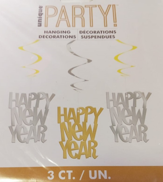 DECORACION COLGANTE HAPPY NEW