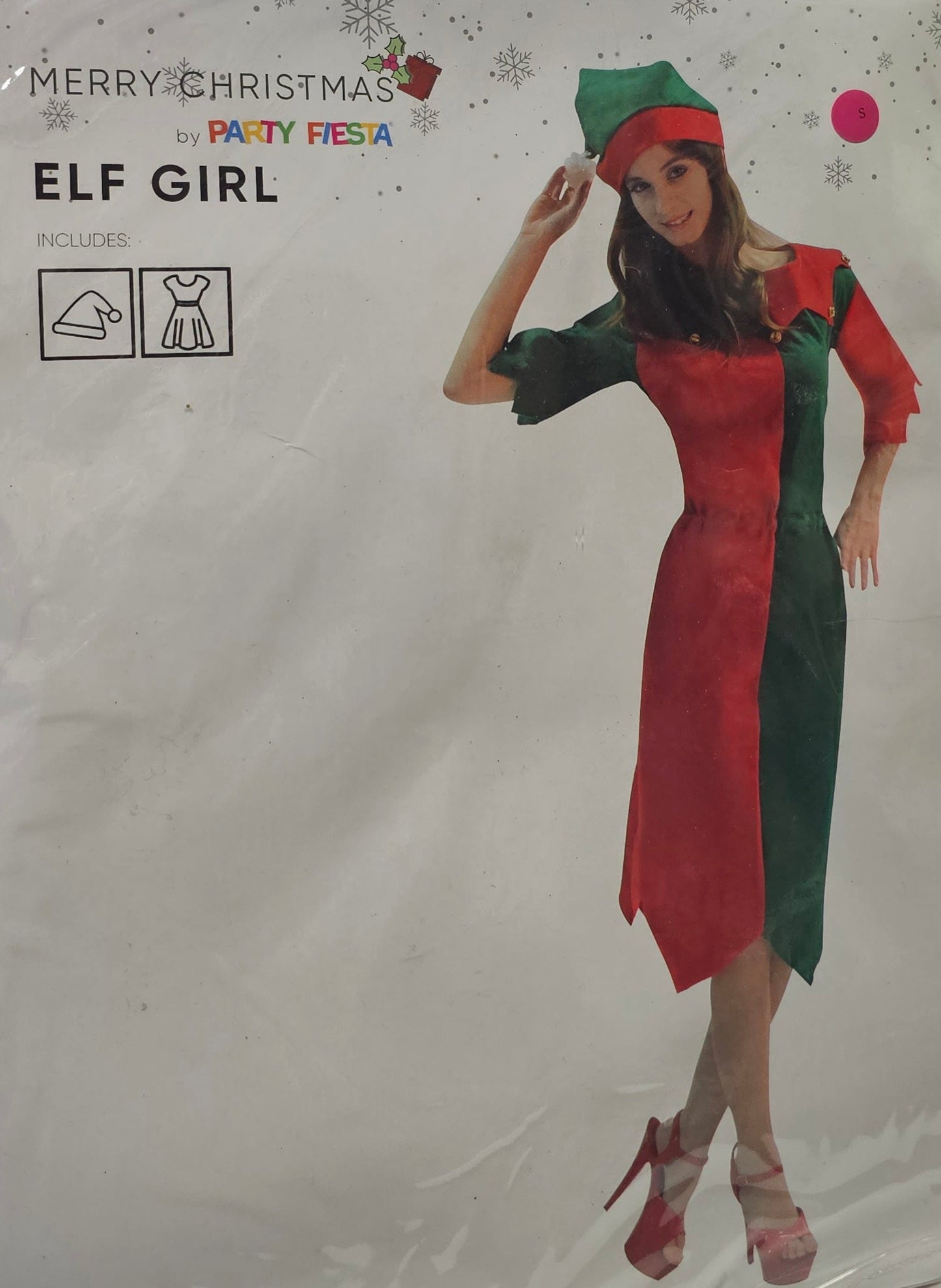 DISFRAZ ELFO MUJER (S)