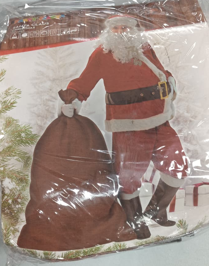DISFRAZ SANTA SUPER LUJO DISFR