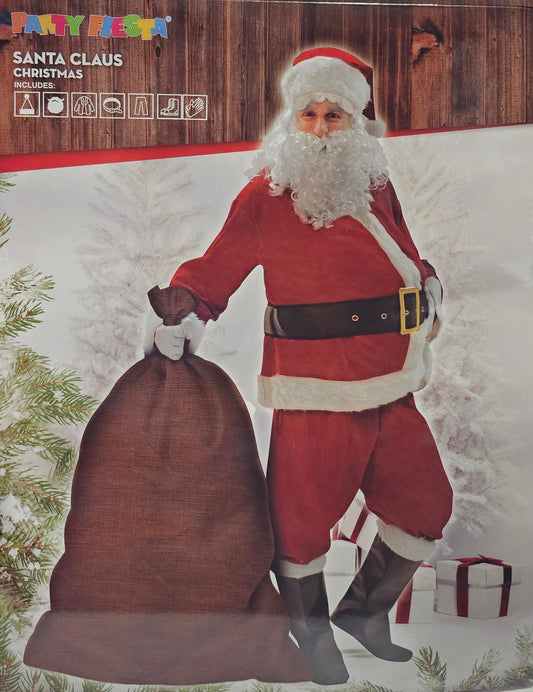 DISFRAZ SANTA SUPER LUJO DISFR