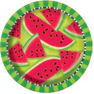 8 PLATOS SANDIA 23CM