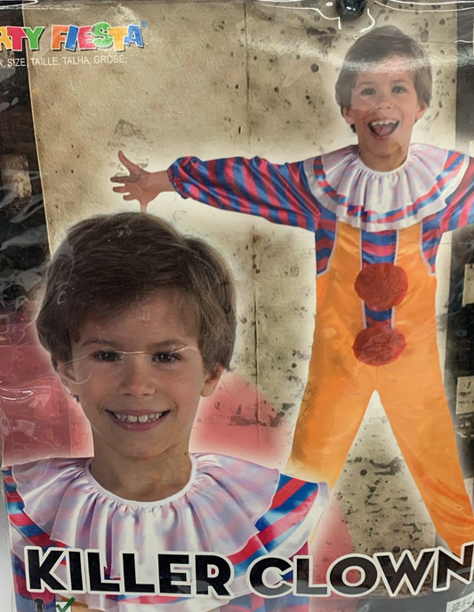 DISFRAZ PAYASO DIABÓLICO 10-12