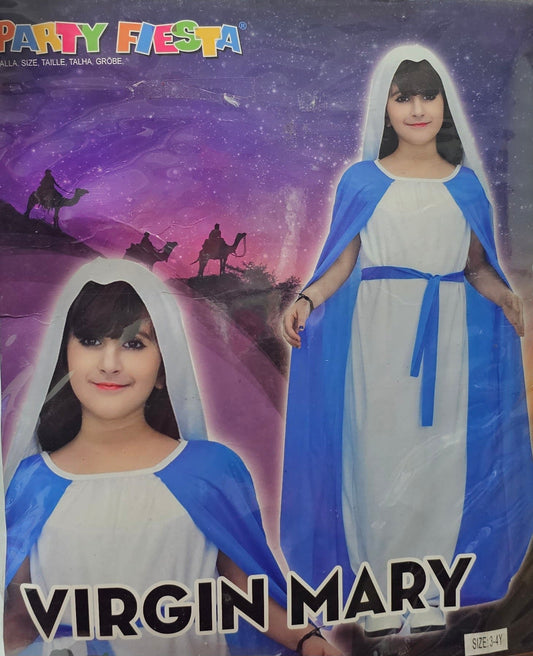 DISFRAZ VIRGEN MARÍA (3-4)