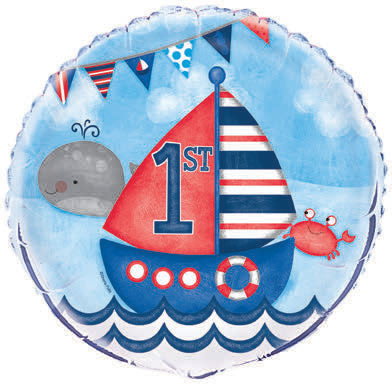GLOBO MET 1ER CUMPLE NAUTICO