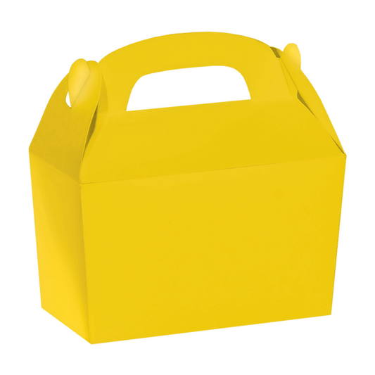 CAJITA CARTON AMARILLO 12 CM