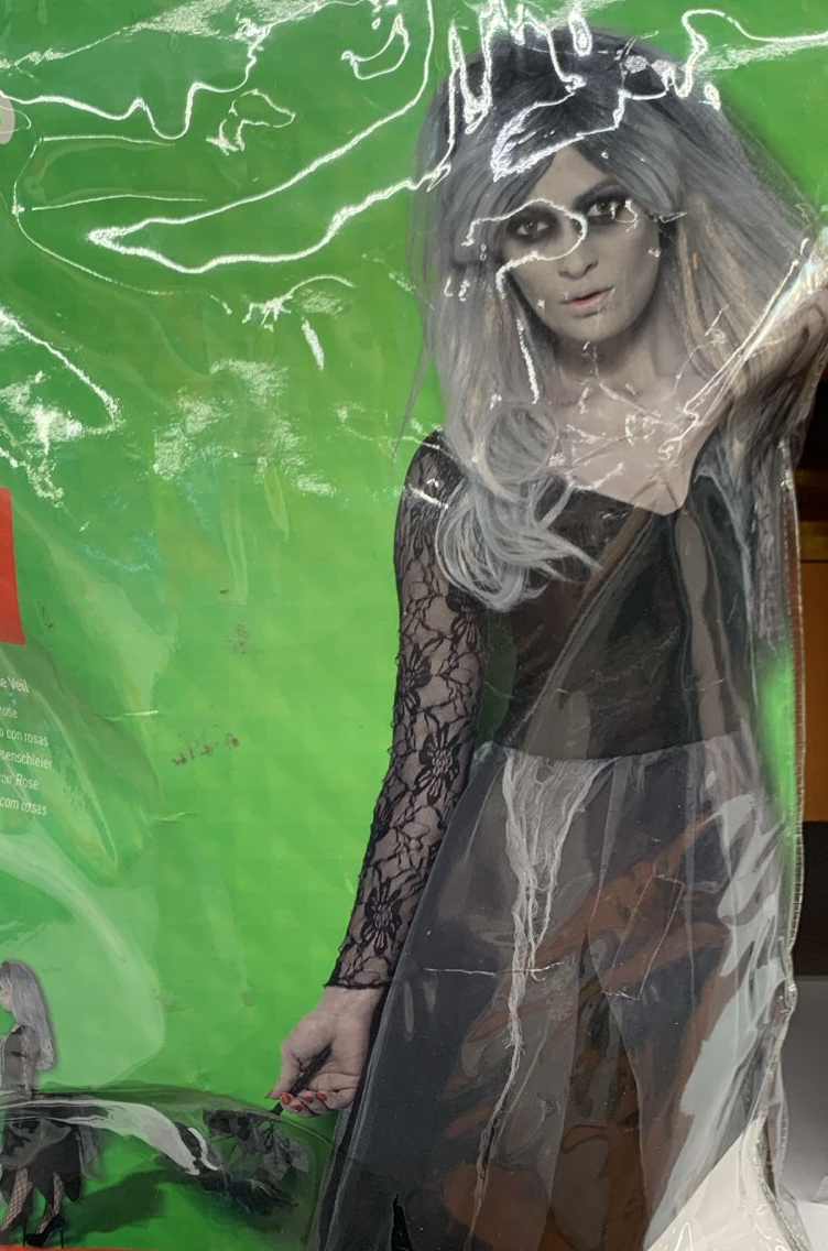 DISFRAZ DE NOVIA DE CEMENTERIO