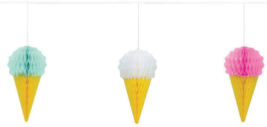 GUIRNALDA HELADOS NIDO DE ABEJ