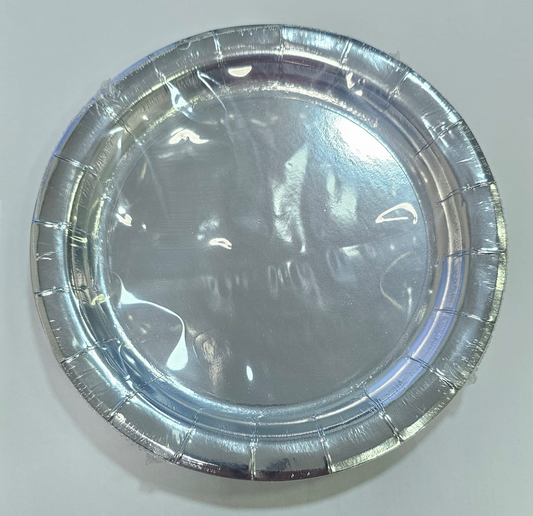 8 PLATOS PLATA 17.1CM
