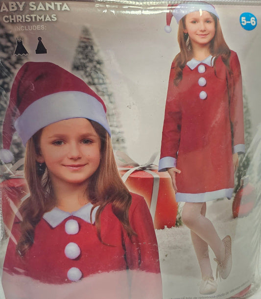 DISFRAZ SANTA NIÑA (5-6AÑOS)