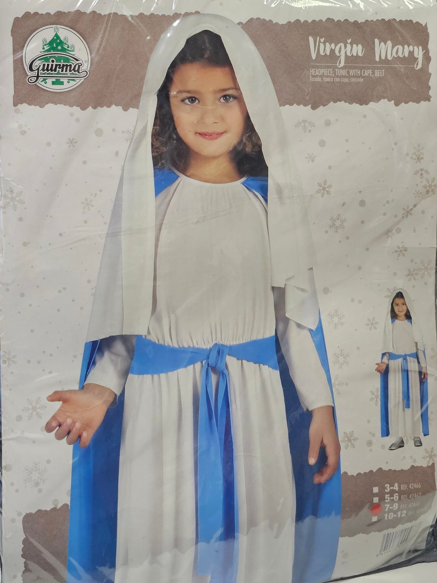 DISFRAZ VIRGEN MARÍA (7-9)