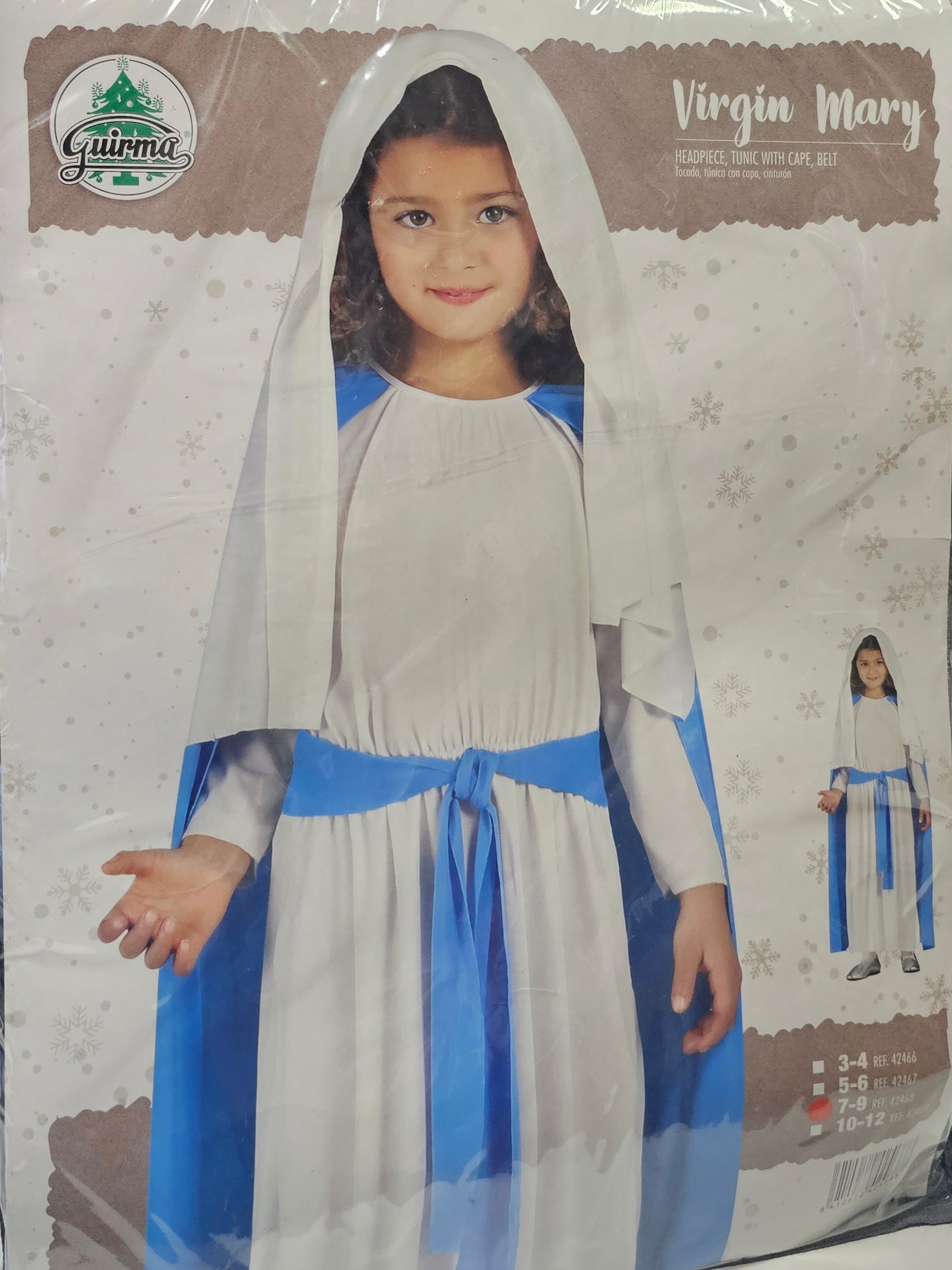 DISFRAZ VIRGEN MARÍA (7-9)