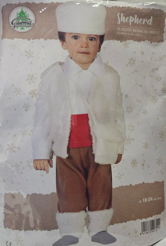 DISFRAZ PASTOR (1-2 AÑOS)