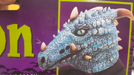 MÁSCARA DE DRAGÓN DE HIELO