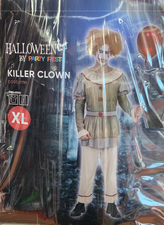 DISFRAZ PAYASO FANTASMAGÓRICXL