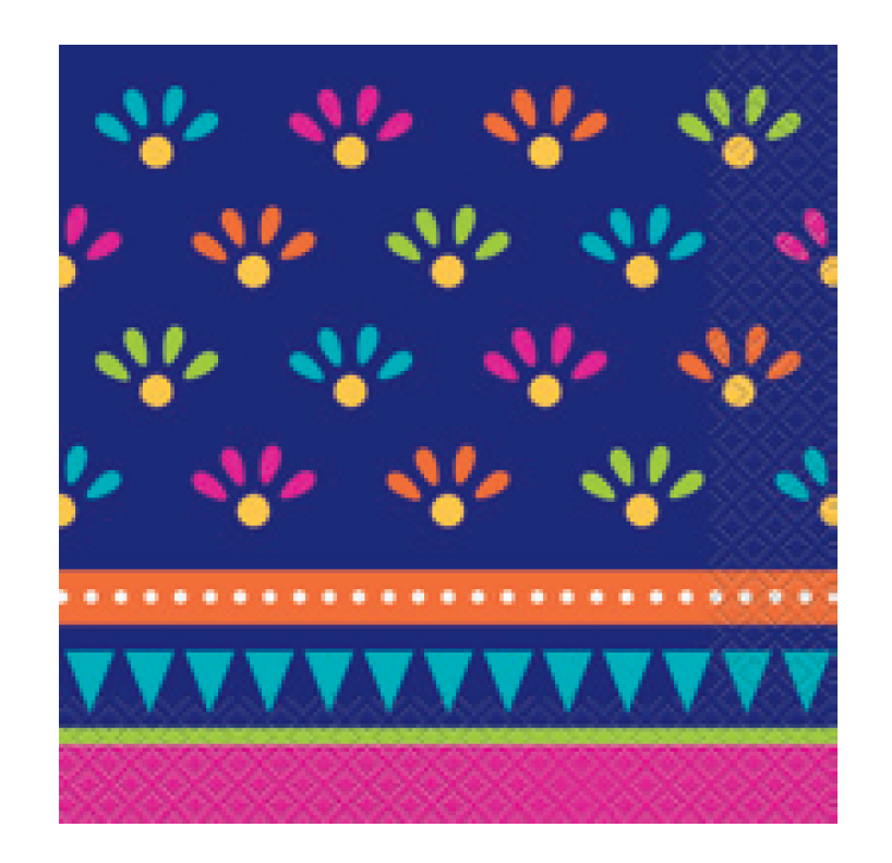 20 SERVILLETAS BOHO FIESTA