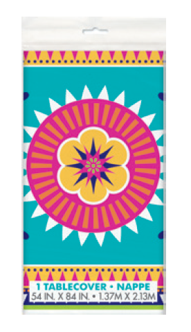 MANTEL PLASTICO BOHO FIESTA 1