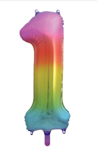 GLOBO FORMA N.1 ARCOIRIS PAS