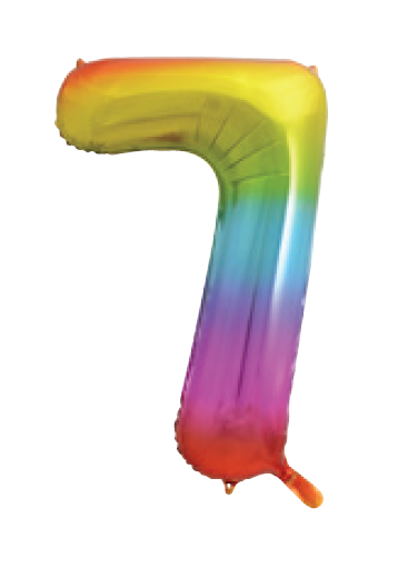 GLOBO FORMA N.7 ARCOIRIS PAS