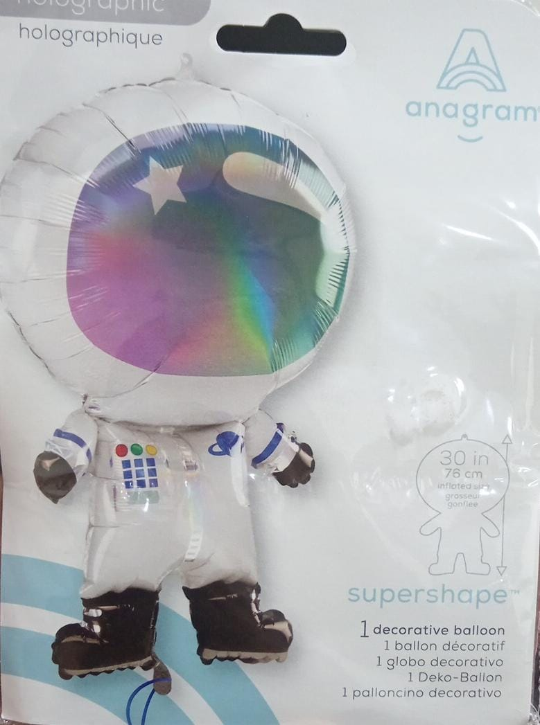 GLOBO ASTRONAUTA IRIDISCENTE