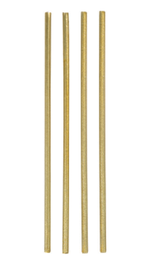 18 VELAS LARGAS CHISPEANTE ORO