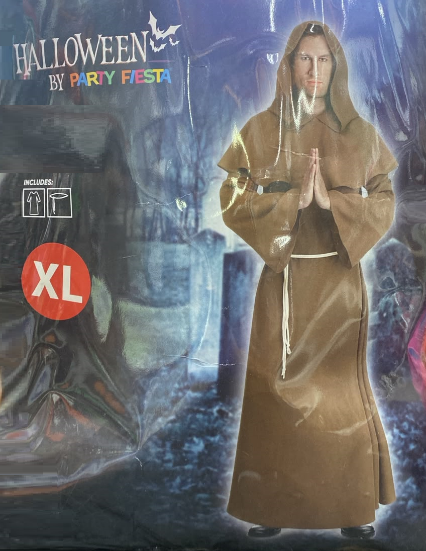 DISFRAZ FRAILE XL
