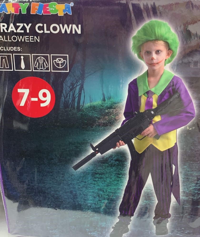 DISFRAZ PASAYO LOCO(7-9)