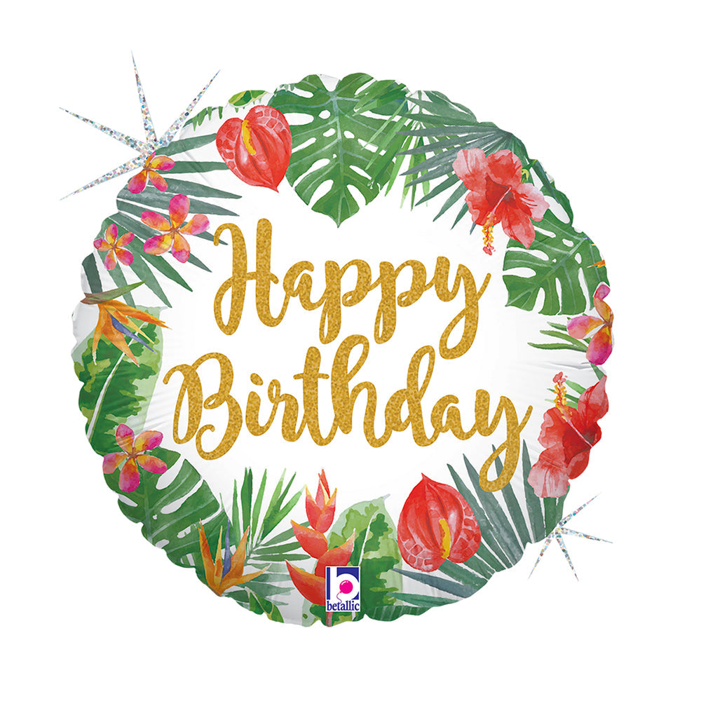 GLOBO MYLAR SELVA HOLOGRAFICO