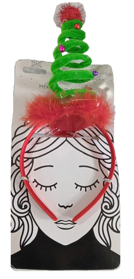 DIADEMA ARBOL NAVIDAD MUELLE