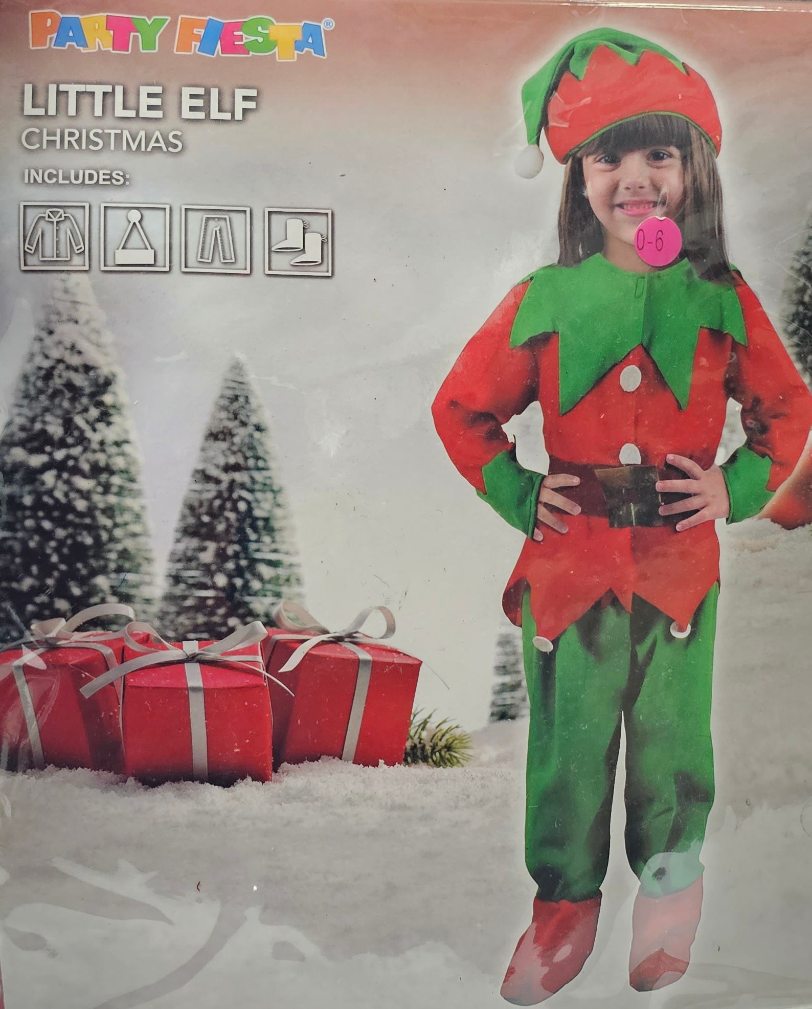 DISFRAZ ELFO 6 MESES