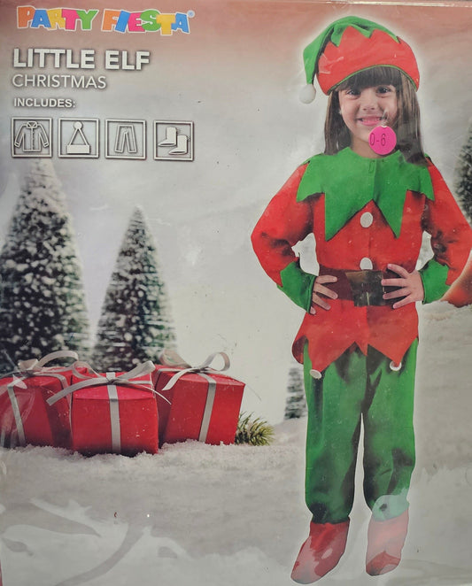 DISFRAZ ELFO 6 MESES