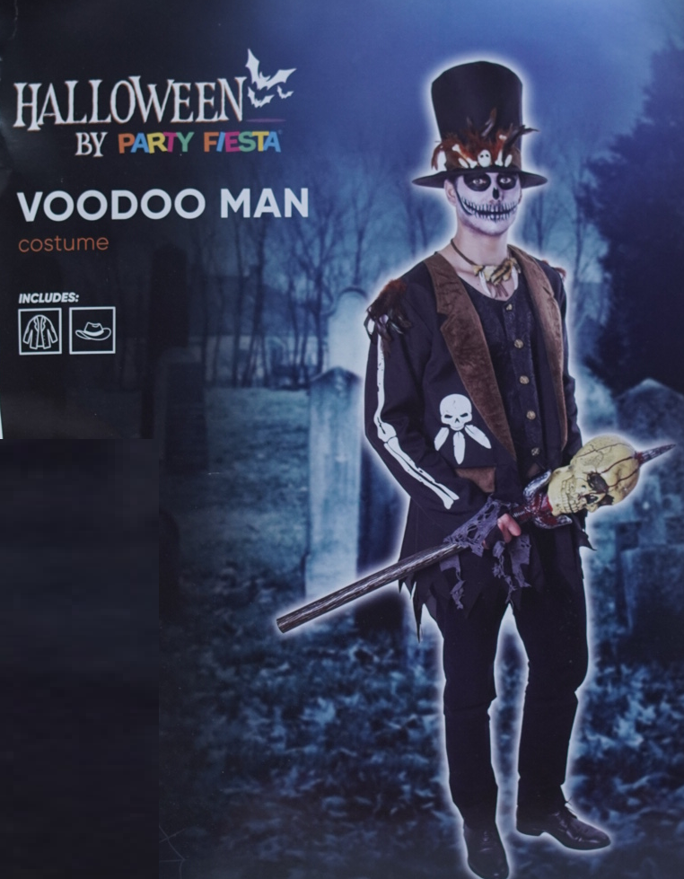 DISFRAZ VUDÚ HOMBRE XL