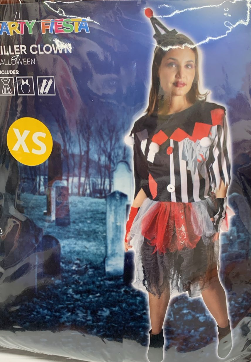 DISFRAZ PAYASA ASESINA TEEN (1