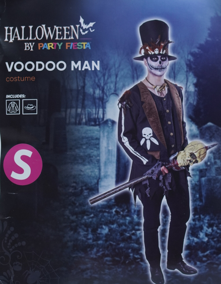 DISFRAZ VUDÚ HOMBRE (M)