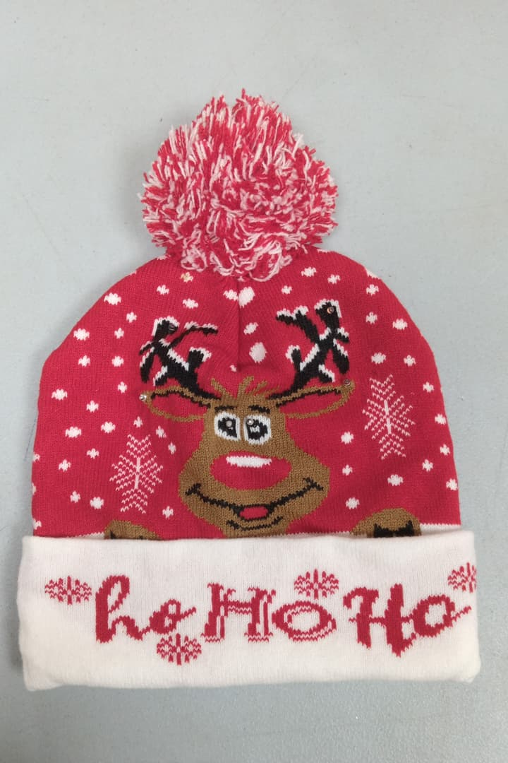 GORRO NAVIDAD LUZ