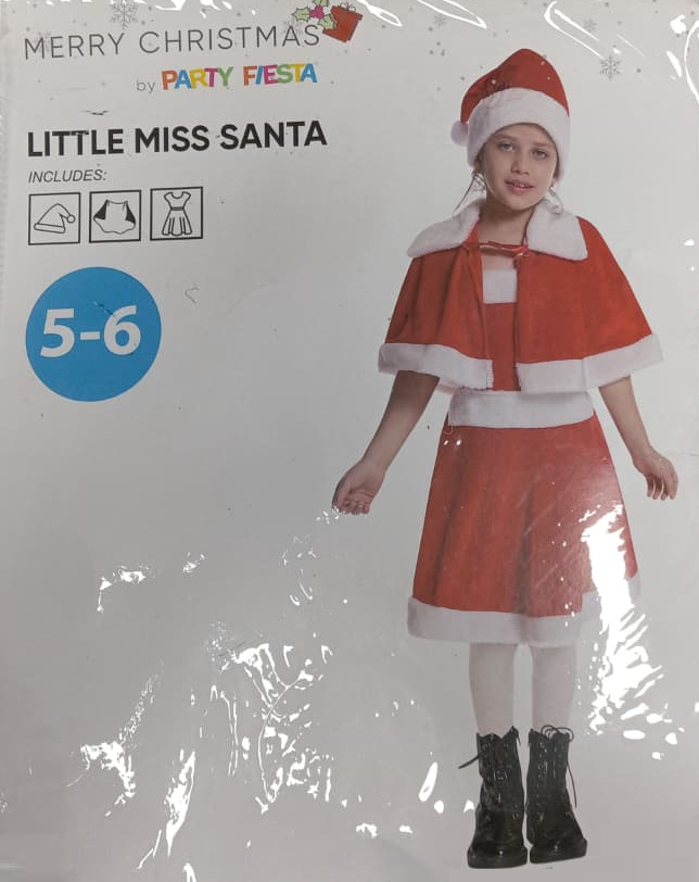 DISFRAZ SANTA NIÑA (5-6AÑOS)