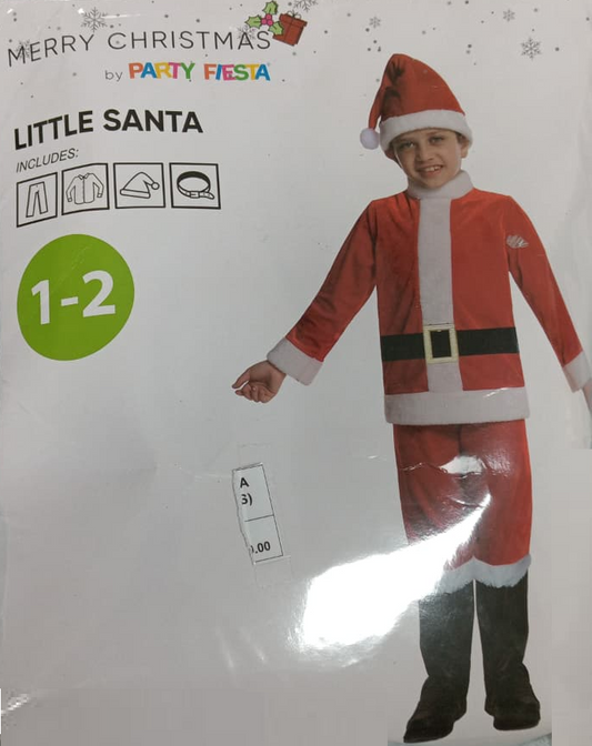 DISFRAZ SANTA NIÑO (1-2 AÑOS)