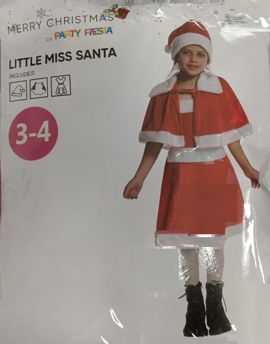 DISFRAZ SANTA NIÑA (3-4 AÑOS)