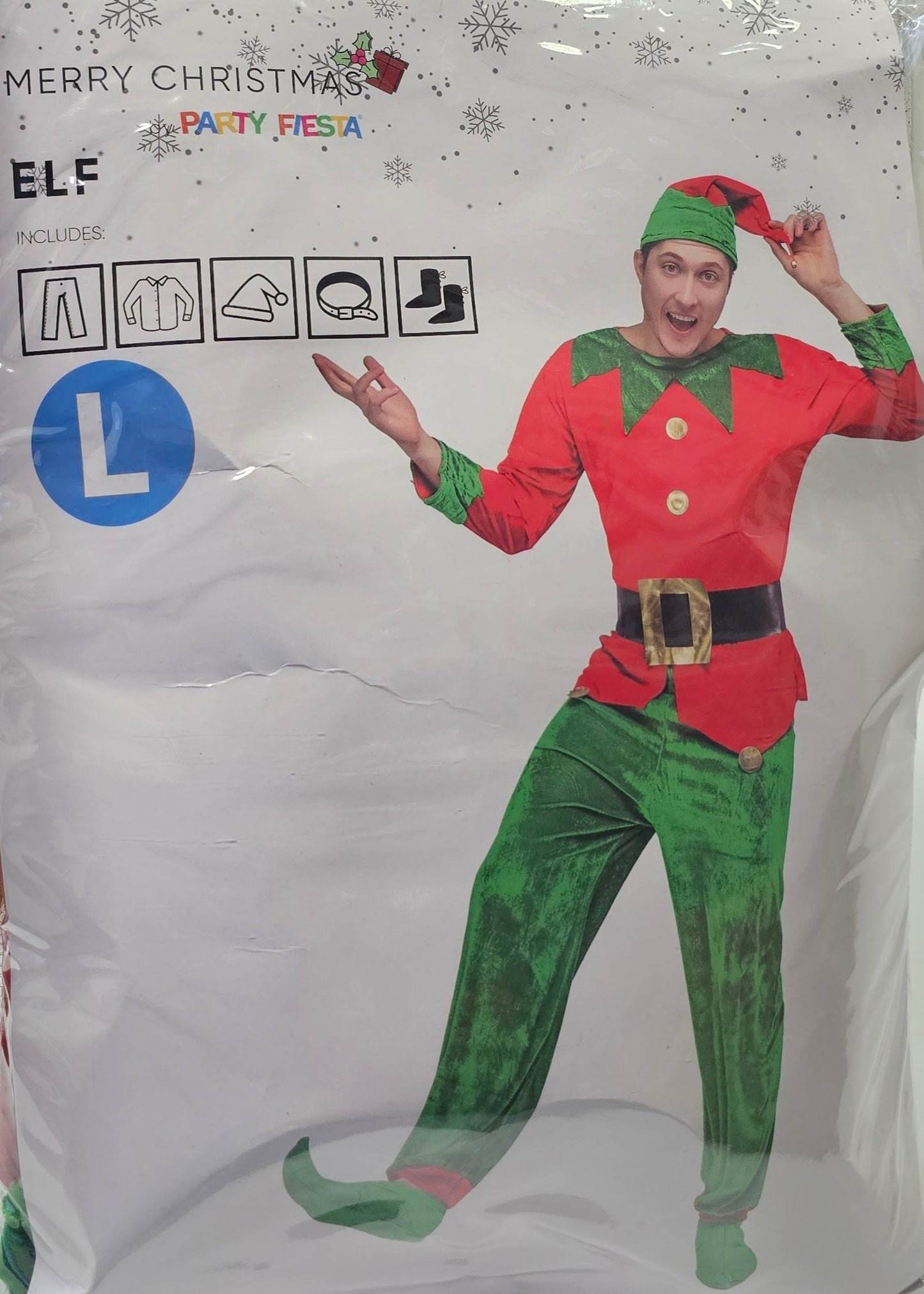 DISFRAZ ELFO DEL BOSQUE  L