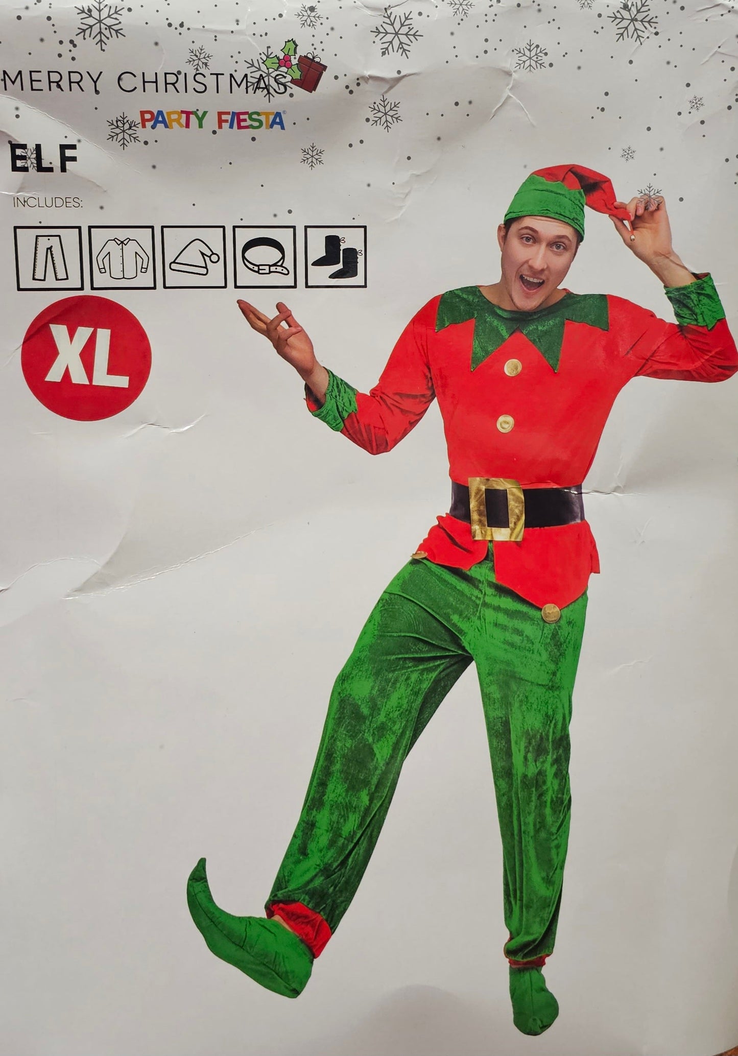 DISFRAZ ELFO DEL BOSQUE  XL