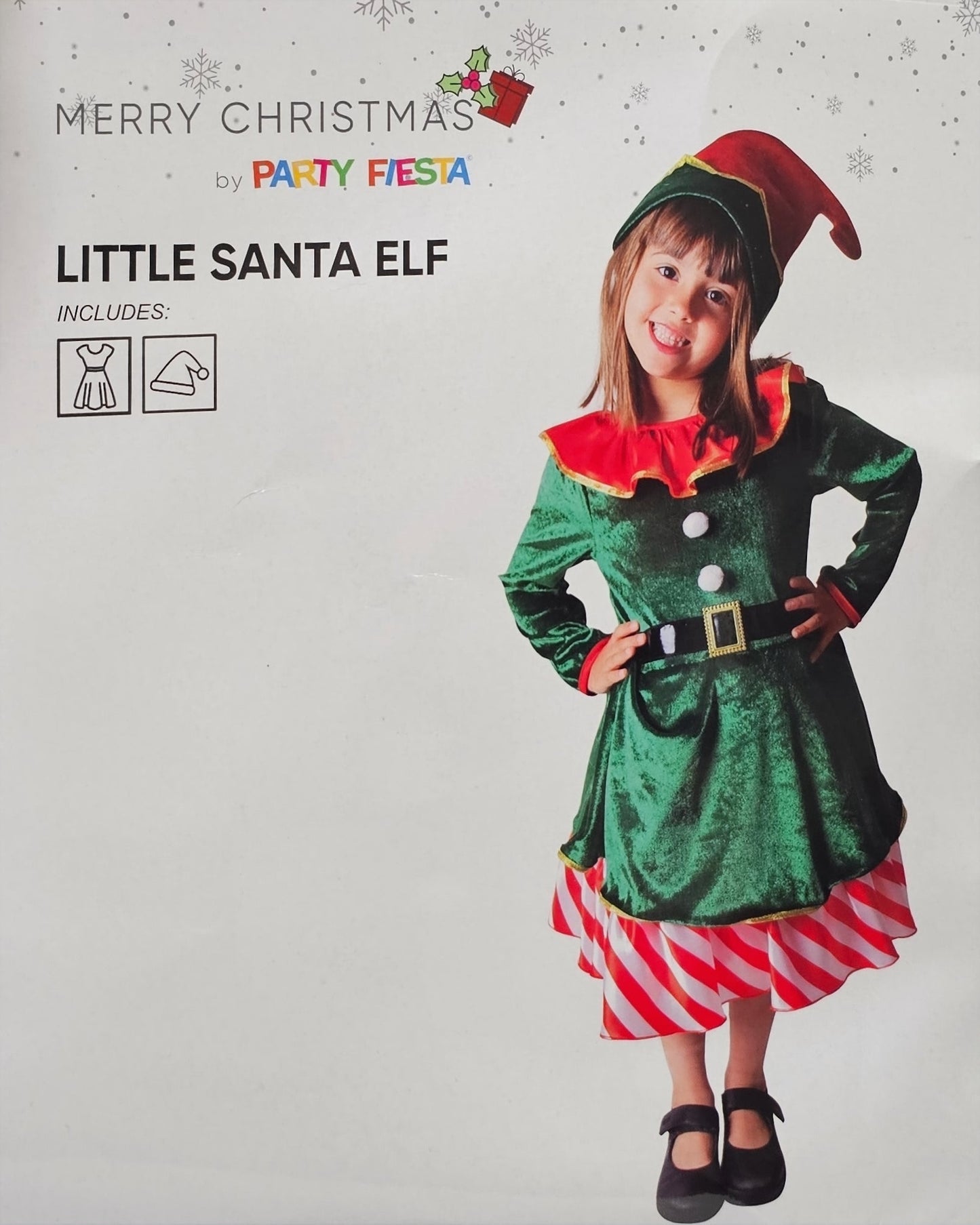 DISFRAZ ELFO DELUXE NIÑA(7-9