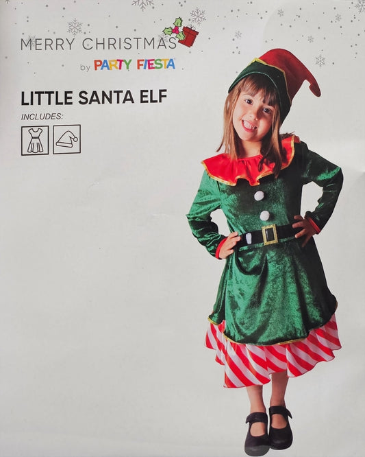 DISFRAZ ELFO DELUXE NIÑA(7-9