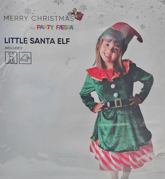 DISFRAZ ELFO DELUXE NIÑA  (3-