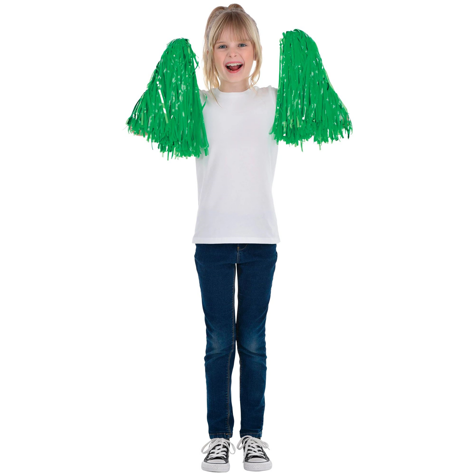 2 POMPOM VERDE 40CM