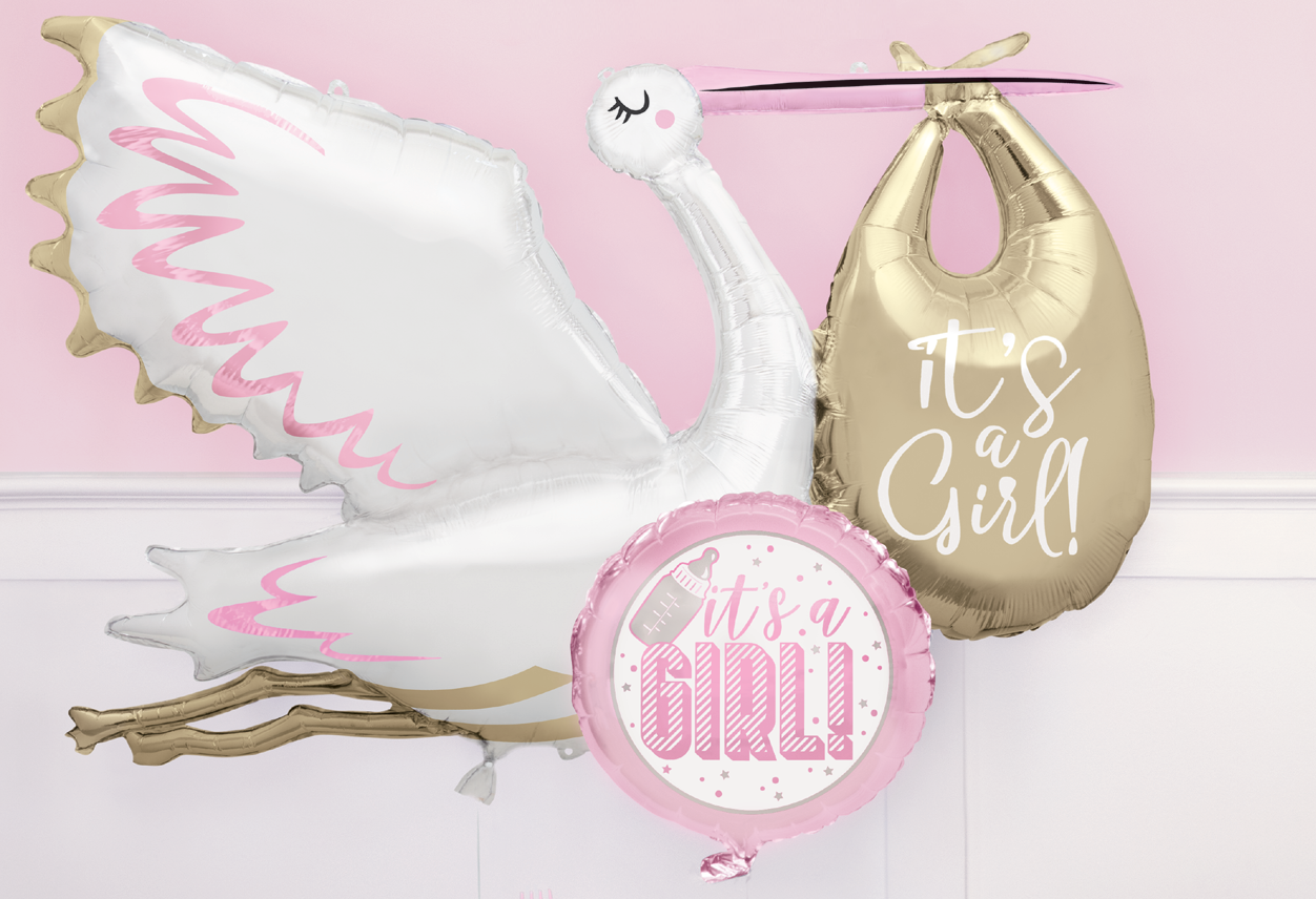 GLOBO MET 62PG ITS A GIRL