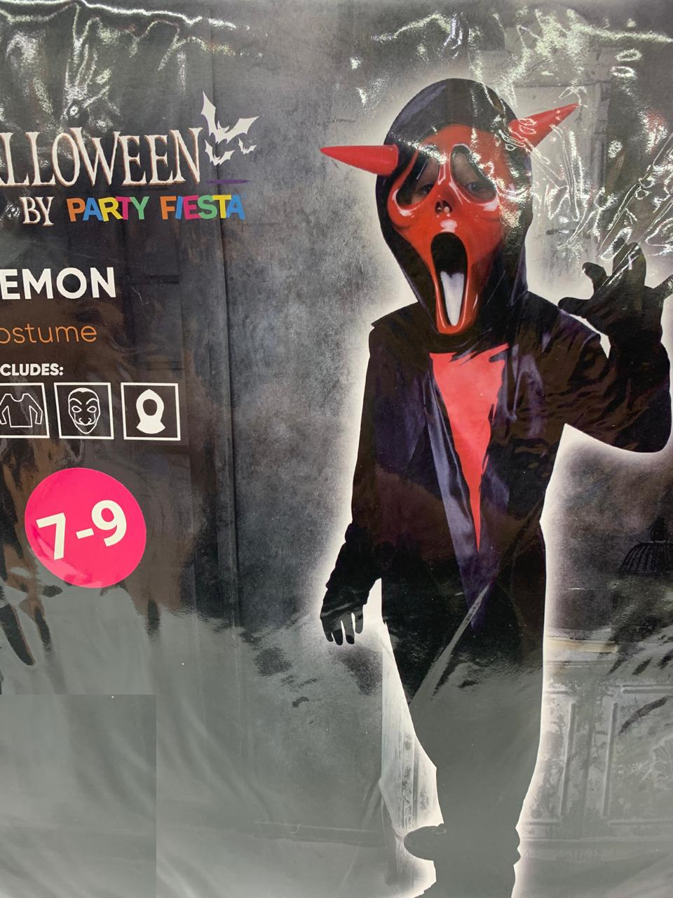 DISFRAZ DEMONÍACO  (7-9)